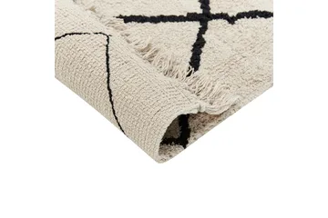 Eldes Ryamatta 160x230 cm - Beige - Textil & mattor - Matta - Modern matta - Ryamatta