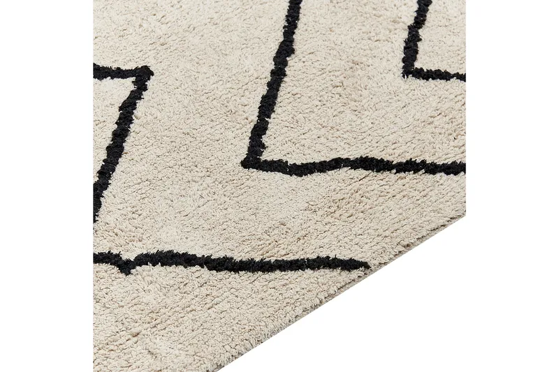 Eldes Ryamatta 160x230 cm - Beige - Textil & mattor - Matta - Modern matta - Ryamatta