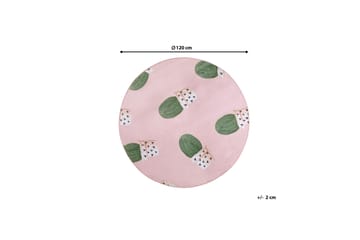 Eldivan Ryamatta 120x120 cm - Rosa - Textil & mattor - Matta - Modern matta - Ryamatta