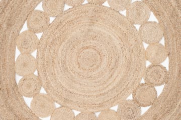 Elis Jutematta 200x200 cm - Natur - Textil & mattor - Matta - Modern matta - Jutematta & hampamatta