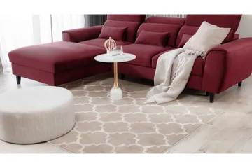 Elsher Ryamatta 180x120 cm - Beige - Textil & mattor - Matta - Modern matta - Ryamatta