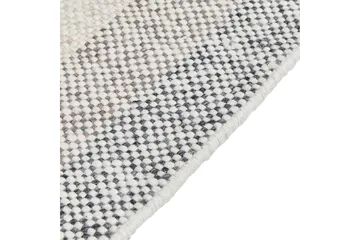 Emirler Ullmatta 140x200 cm - Svart/Vit - Textil & mattor - Matta - Modern matta - Ullmatta