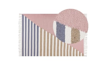 Engiz Ullmatta 140x200 cm - Rosa - Textil & mattor - Matta - Modern matta - Ullmatta