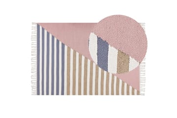 Engiz Ullmatta 160x230 cm - Rosa - Textil & mattor - Matta - Modern matta - Ullmatta