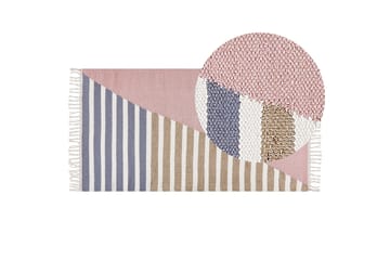 Engiz Ullmatta 80x150 cm - Rosa - Textil & mattor - Matta - Modern matta - Ullmatta