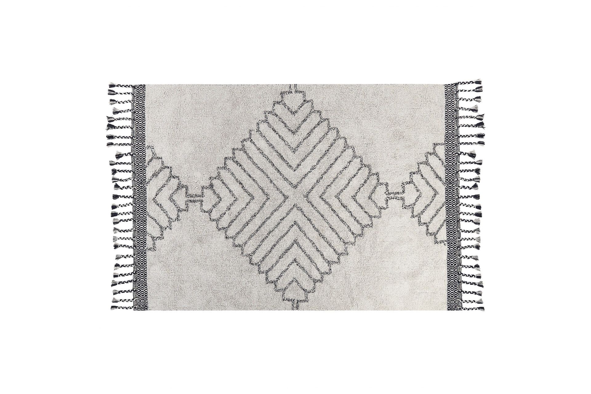 Eray Ryamatta 140x200 cm - Svart/Vit