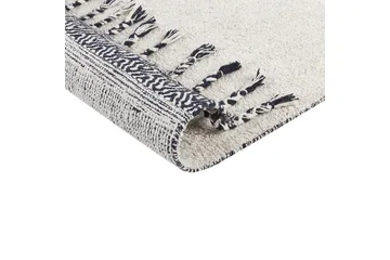 Eray Ryamatta 140x200 cm - Svart/Vit - Textil & mattor - Matta - Modern matta - Ryamatta