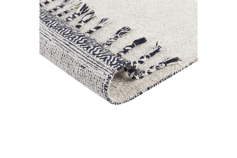 Eray Ryamatta 140x200 cm - Svart/Vit - Textil & mattor - Matta - Modern matta - Ryamatta