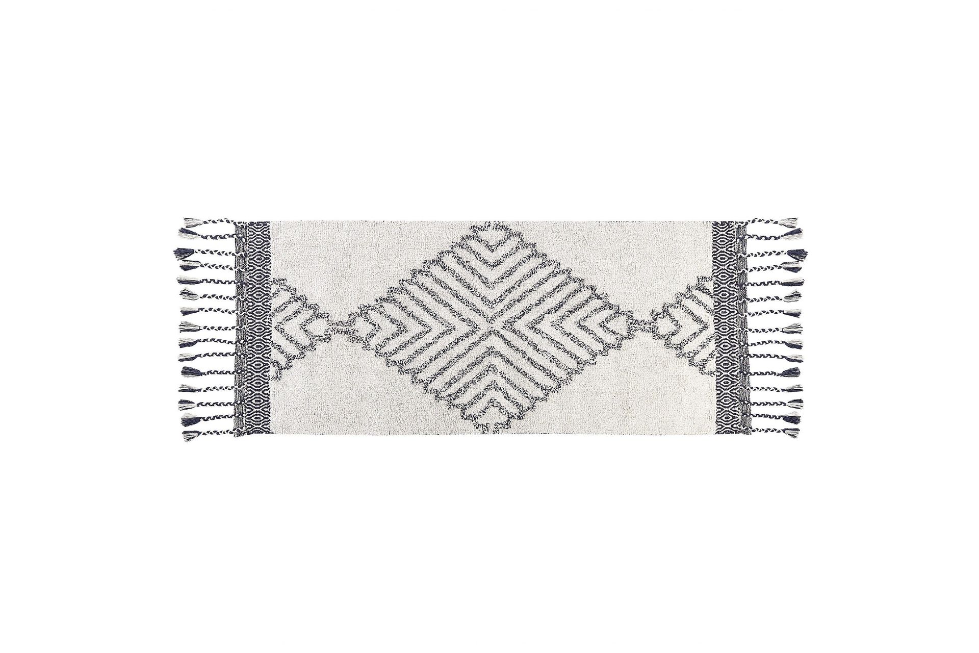 Eray Ryamatta 80x150 cm - Svart/Vit