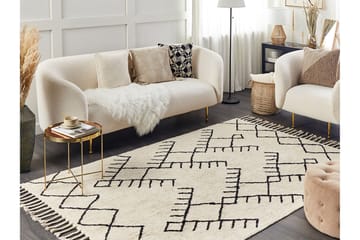 Erler Bomullsmatta 160x230 cm - Beige - Textil & mattor - Matta - Modern matta - Bomullsmatta