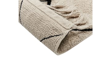 Erler Bomullsmatta 160x230 cm - Beige - Textil & mattor - Matta - Modern matta - Bomullsmatta