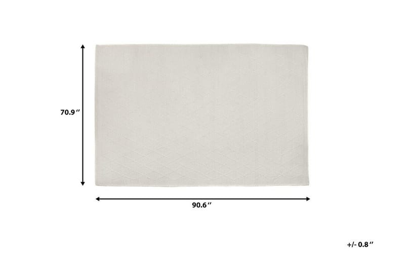Erzin Matta 160x230 cm - Vit - Textil & mattor - Matta - Små mattor