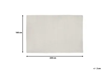Erzin Matta 160x230 cm - Vit - Textil & mattor - Matta - Små mattor