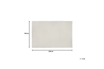 Erzin Matta 160x230 cm - Vit - Textil & mattor - Matta - Små mattor