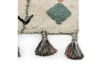 Eskisehir Bomullsmatta 140x200 cm - Beige - Textil & mattor - Matta - Modern matta - Bomullsmatta