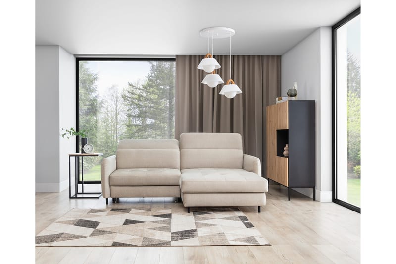 Eustache Ryamatta 180x120 cm - Beige - Textil & mattor - Matta - Modern matta - Ryamatta