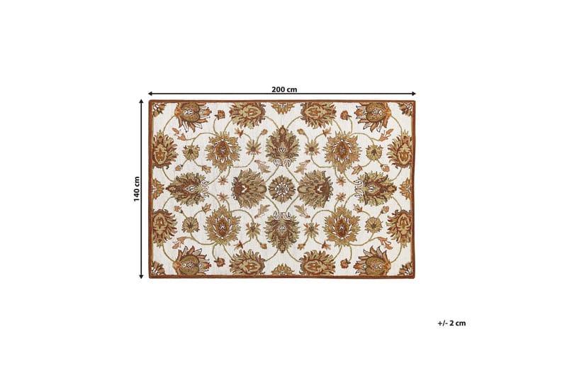 Ezine Ullmatta 140x200 cm - Beige - Textil & mattor - Matta - Modern matta - Ullmatta