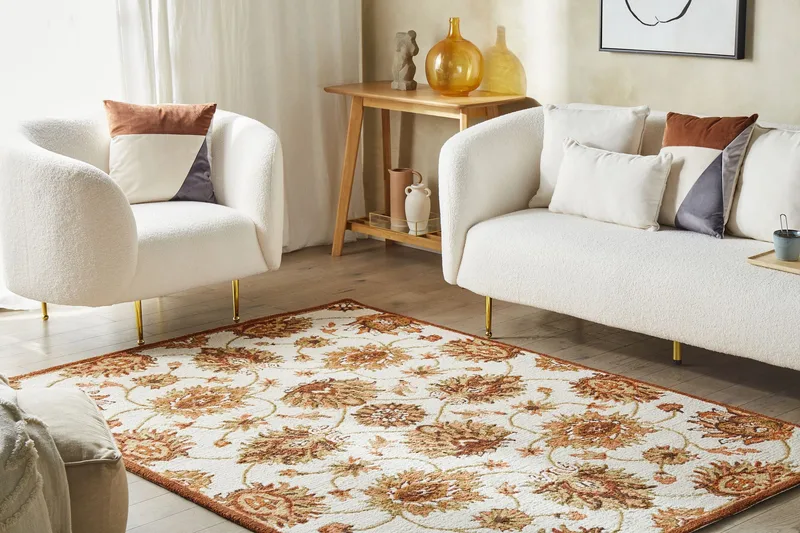 Ezine Ullmatta 160x230 cm - Beige - Textil & mattor - Matta - Modern matta - Ullmatta