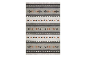 Fagersta Ullmatta 140x200 cm Rektangulär - Grå - Textil & mattor - Matta - Modern matta - Ullmatta