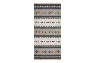 Fagersta Ullmatta 80x200 cm Oblong - Grå - Textil & mattor - Matta - Modern matta - Ullmatta