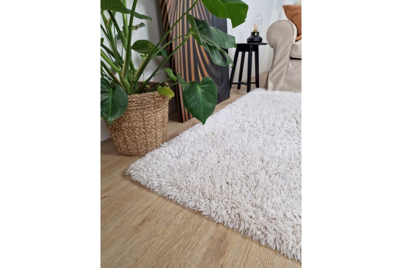Floki Ryamatta 160x230 cm Rektangulär - Vit - Textil & mattor - Matta - Modern matta - Ryamatta