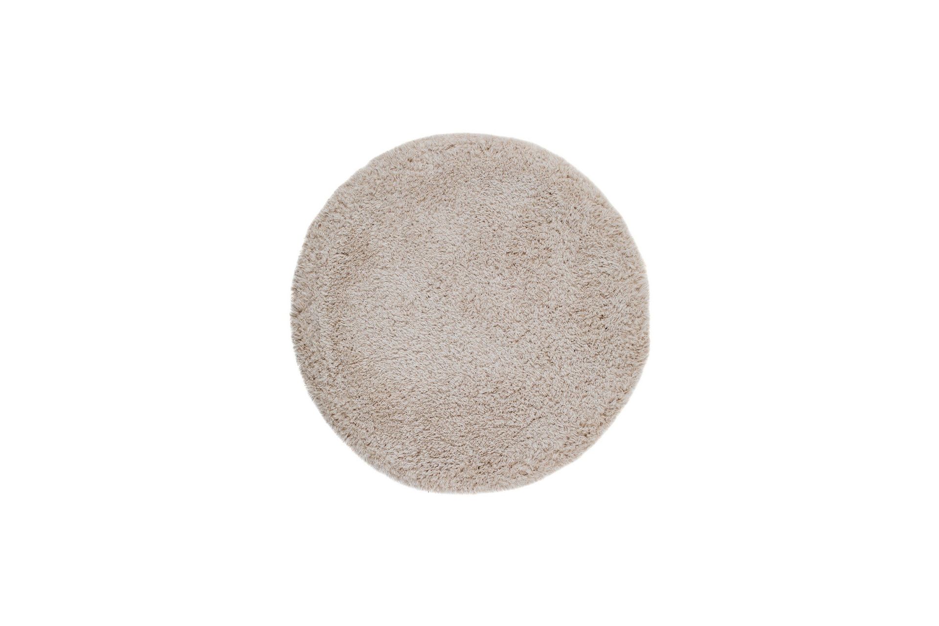 Floki Ryamatta 200 cm Rund - Vit