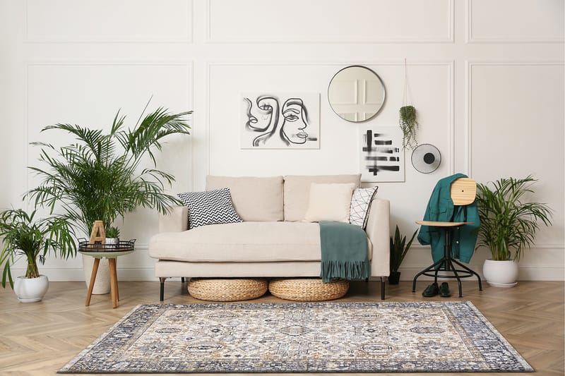 Tarfaya Friezematta 160x230 cm - Creme - Textil & mattor - Matta - Modern matta - Friezematta