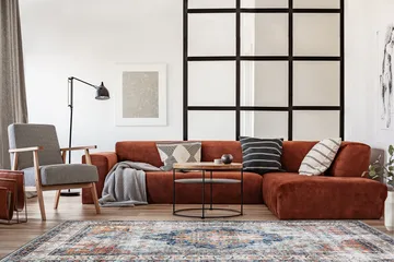 Tarfaya Friezematta 160x230 cm - Flerfärgad - Textil & mattor - Matta - Modern matta - Friezematta