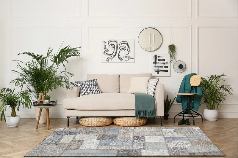 Tarfaya Friezematta 160x230 cm - Natur - Textil & mattor - Matta - Modern matta - Friezematta