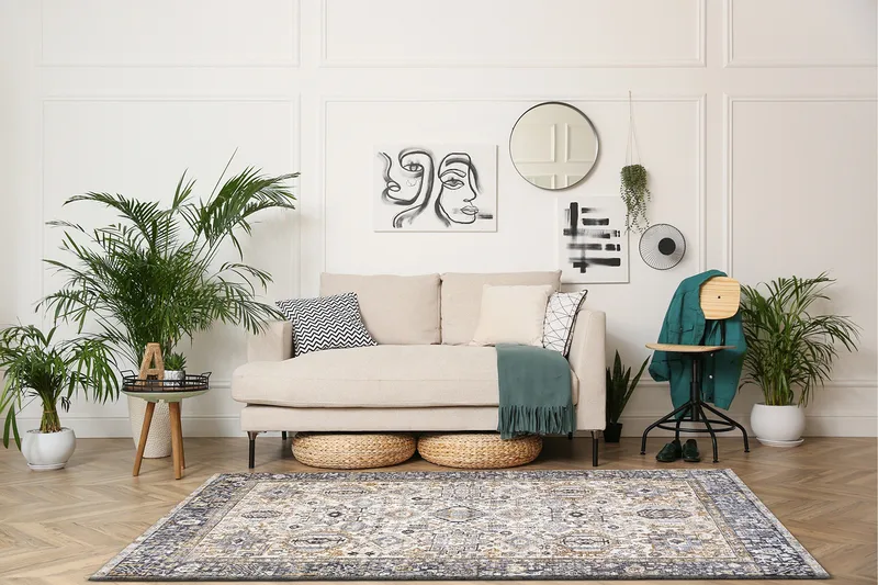 Tarfaya Friezematta 200x290 cm - Creme - Textil & mattor - Matta - Modern matta - Friezematta