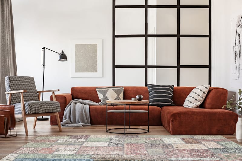 Tarfaya Friezematta 200x290 cm - Grön - Textil & mattor - Matta - Modern matta - Friezematta