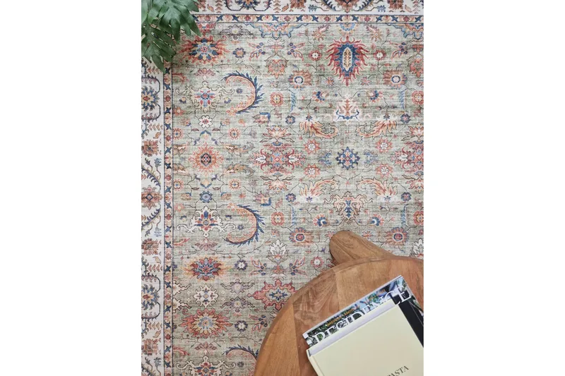 Tarfaya Friezematta 200x290 cm - Grön - Textil & mattor - Matta - Modern matta - Friezematta