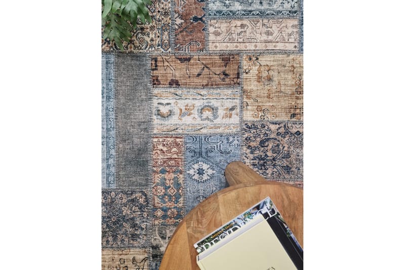 Tarfaya Friezematta 80x150 cm - Flerfärgad - Textil & mattor - Matta - Modern matta - Friezematta