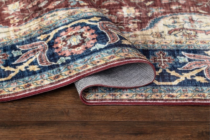 Tarfaya Friezematta 80x150 cm - Röd - Textil & mattor - Matta - Modern matta - Friezematta