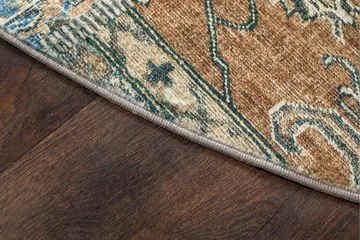 Tarfaya Friezematta Rund 200 cm - Flerfärgad - Textil & mattor - Matta - Modern matta - Friezematta