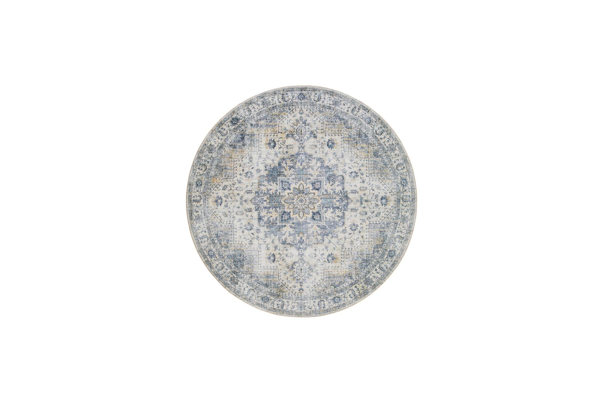 Tarfaya Friezematta Rund 200 cm - Natur