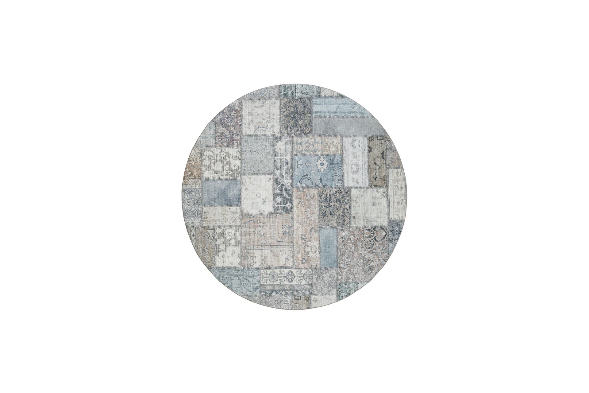 Tarfaya Friezematta Rund 200 cm - Natur