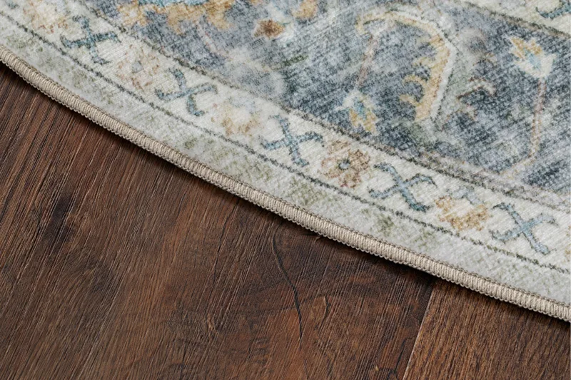 Tarfaya Friezematta Rund 240 cm - Creme - Textil & mattor - Matta - Modern matta - Friezematta