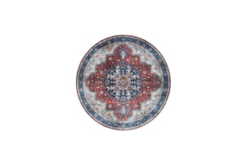 Tarfaya Friezematta Rund 240 cm - Röd - Textil & mattor - Matta - Modern matta - Friezematta