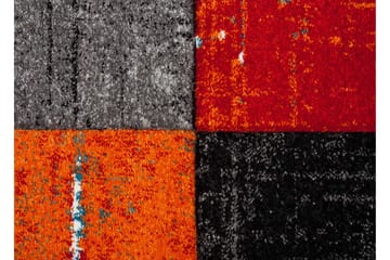 London Square Friezematta 200x290 - Röd/Orange - Textil & mattor - Matta - Modern matta - Friezematta