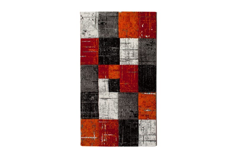 London Square Friezematta 80x250 - Röd|Orange - Textil & mattor - Matta - Modern matta - Friezematta