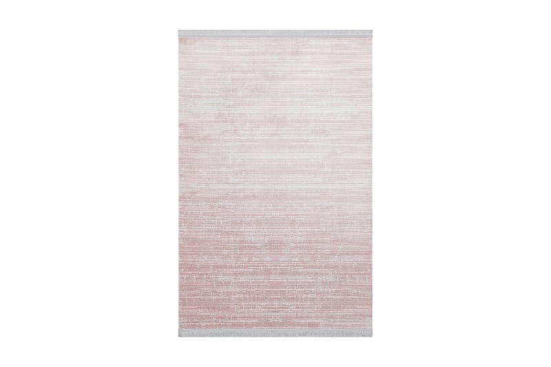 Matta Eko Hali 160x230 cm, Rosa/Vit