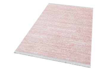 Matta Eko Hali 160x230 cm - Rosa/Vit - Textil & mattor - Matta - Modern matta - Friezematta