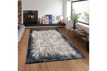 Matta Tacettin 150x230 cm - Blå/Grå - Textil & mattor - Matta - Modern matta - Friezematta