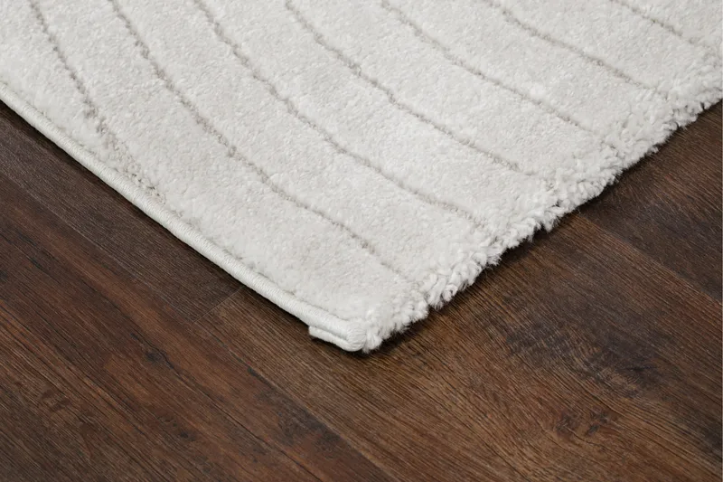 Genova Friezematta 280x380 cm - Vit - Textil & mattor - Matta - Modern matta - Friezematta