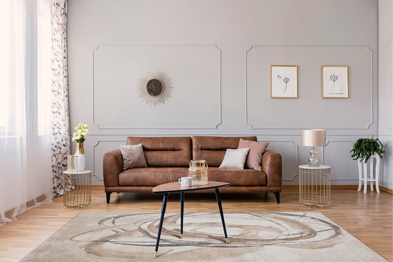 Kingston Friezematta 200x290 cm - Natur - Textil & mattor - Matta - Modern matta - Friezematta