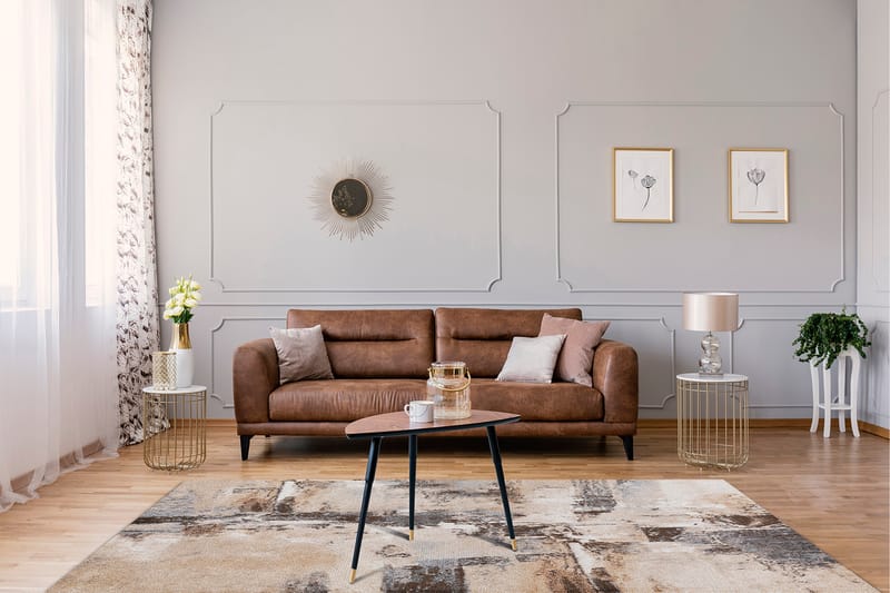 Kingston Friezematta 200x290 cm - Natur - Textil & mattor - Matta - Modern matta - Friezematta