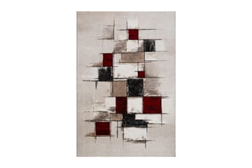 Kingston Friezematta 200x290 cm - Röd - Textil & mattor - Matta - Modern matta - Friezematta