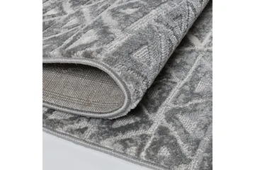 Naveena Gångmatta 80x150 cm Rektangulär - Grå/Creme - Textil & mattor - Matta - Modern matta - Friezematta