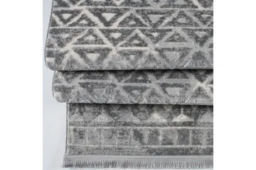 Naveena Gångmatta 80x150 cm Rektangulär - Grå/Creme - Textil & mattor - Matta - Modern matta - Friezematta